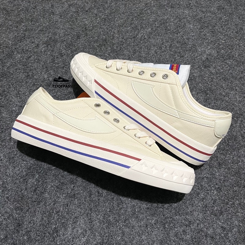 [ORIGINAL] SEPATU COMPASS RETROGRADE CREAM LOW