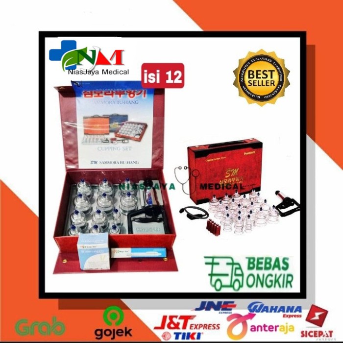 alat Bekam sammora isi 12cup/alat bekam sammora premium