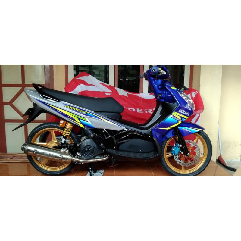 Knalpot CLD Racing Type C2 Standar Stainless Nouvo Z Nuvo Sporty