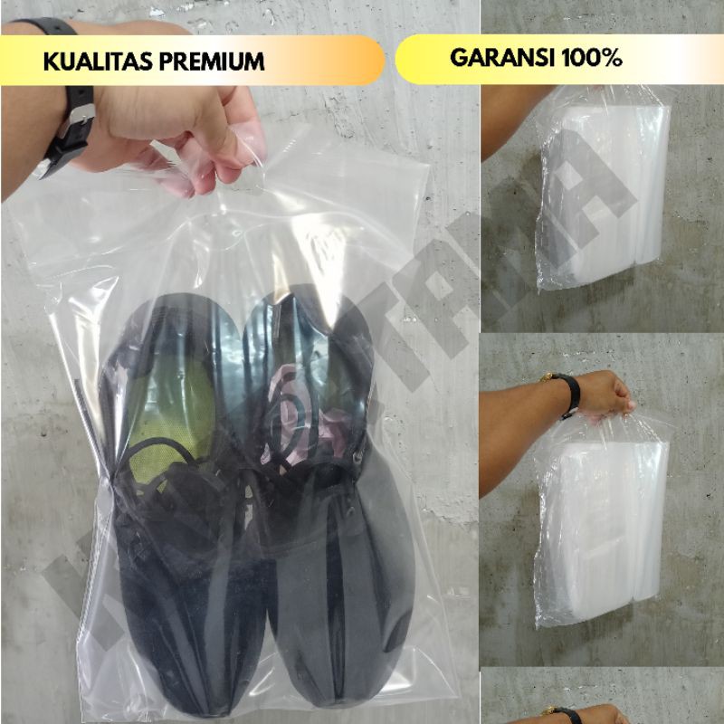 PLASTIK KLIP ZIPLOCK 10pc UNTUK SEPATU ADA PEGANGANNYA