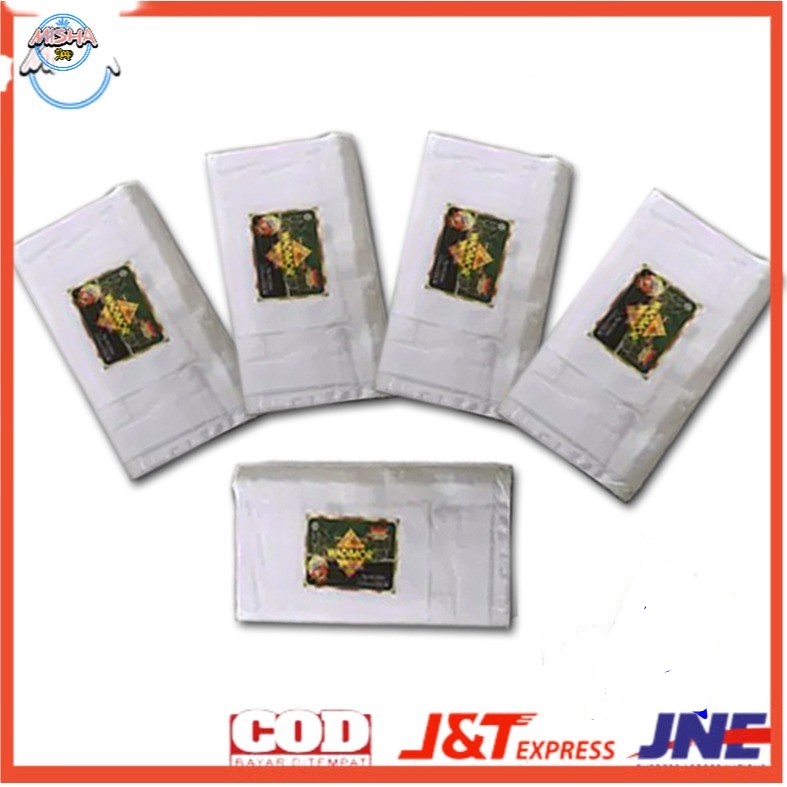 Sarung WADIMOR Motif POLOS PUTIH Tanpa Tumpal Premium sarung sholat sarung santri