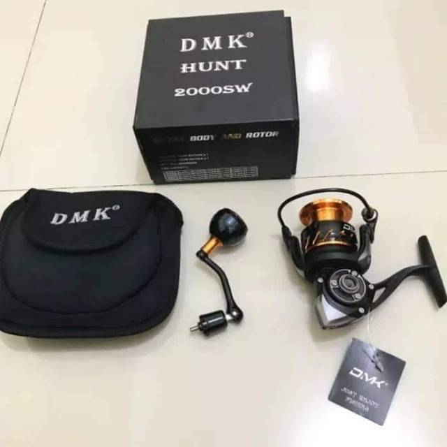 Alat pancing/reel pancing spinning DMK HUNT 2000 SW