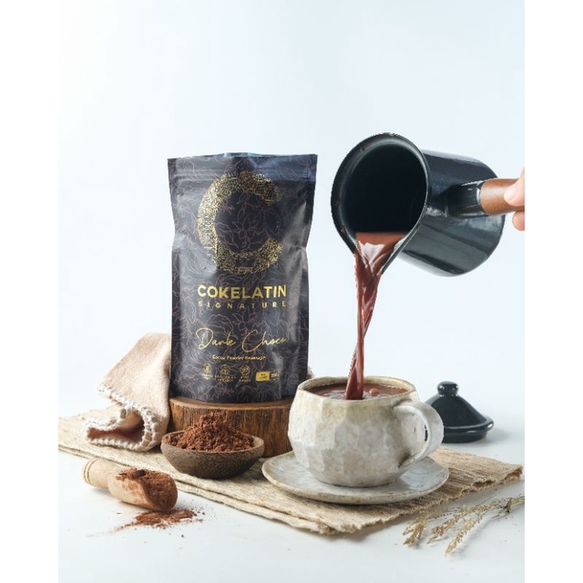 

Bubuk.Cokelat Cokelatin Dark Choco 250gr