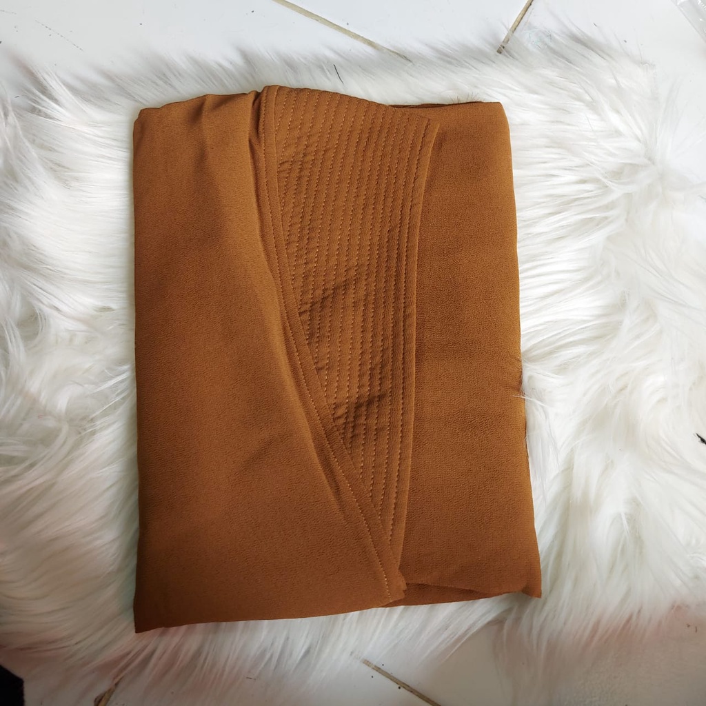 KHIMAR SAFA MINI ORI AWLIYA COLLECTION/KHIMAR TERBARU-Caramel