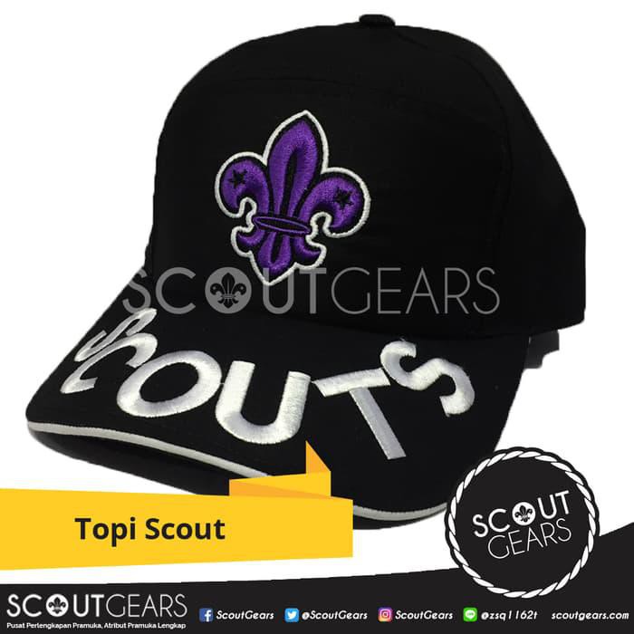 Topi Scout / Pandu / Wosm / Lely / Pramuka