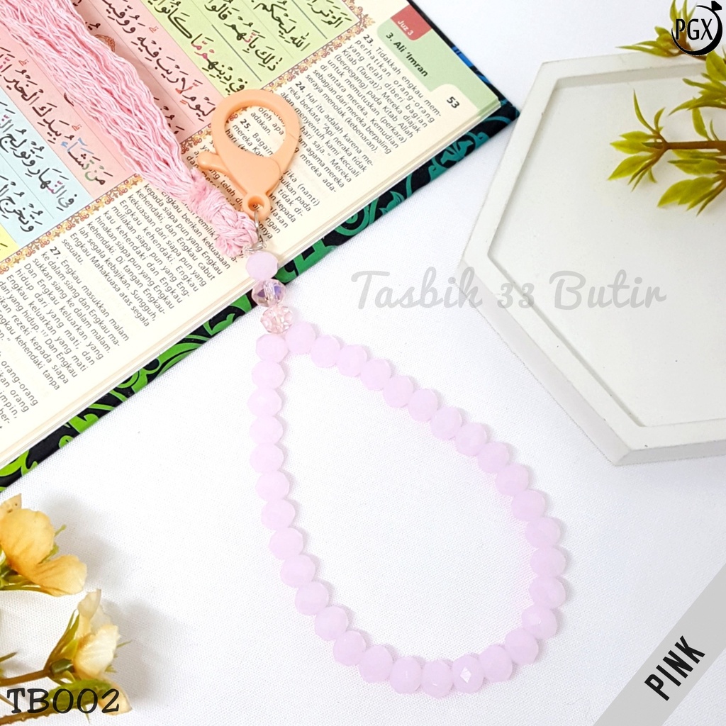 PGX Tasbih Gantungan Kunci 2in1 Isi 33 Butir Fashion Muslim TB002