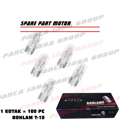 BOHLAM-BOHLAMP LAMPU SENJA TANCAP T10 SMASH R 110 NEW TITAN SHOGUN R 110 SHOGUN 125 R THUNDER 125