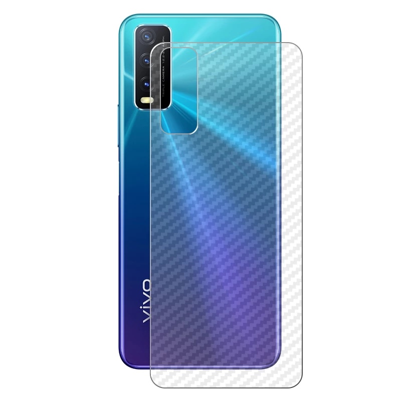 3 In 1 Clear Front Glass +Camera Lens + Back Protector For Vivo Y21 Y21T Y21S Y33S Y20 Y20i Y12S V23E V21E  Y11 Y12 Y15 Y17 Y19 S1 Pro Y91 Y93 Y95 Y30 Y50 V20 Screen Protective R&amp;J