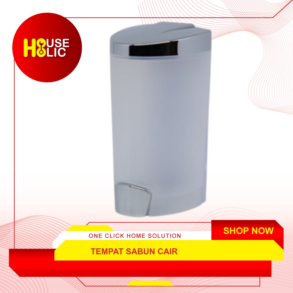 Tempat Sabun Shampo Cair Tempel Dinding Soap Dispenser 600-S-1 Single