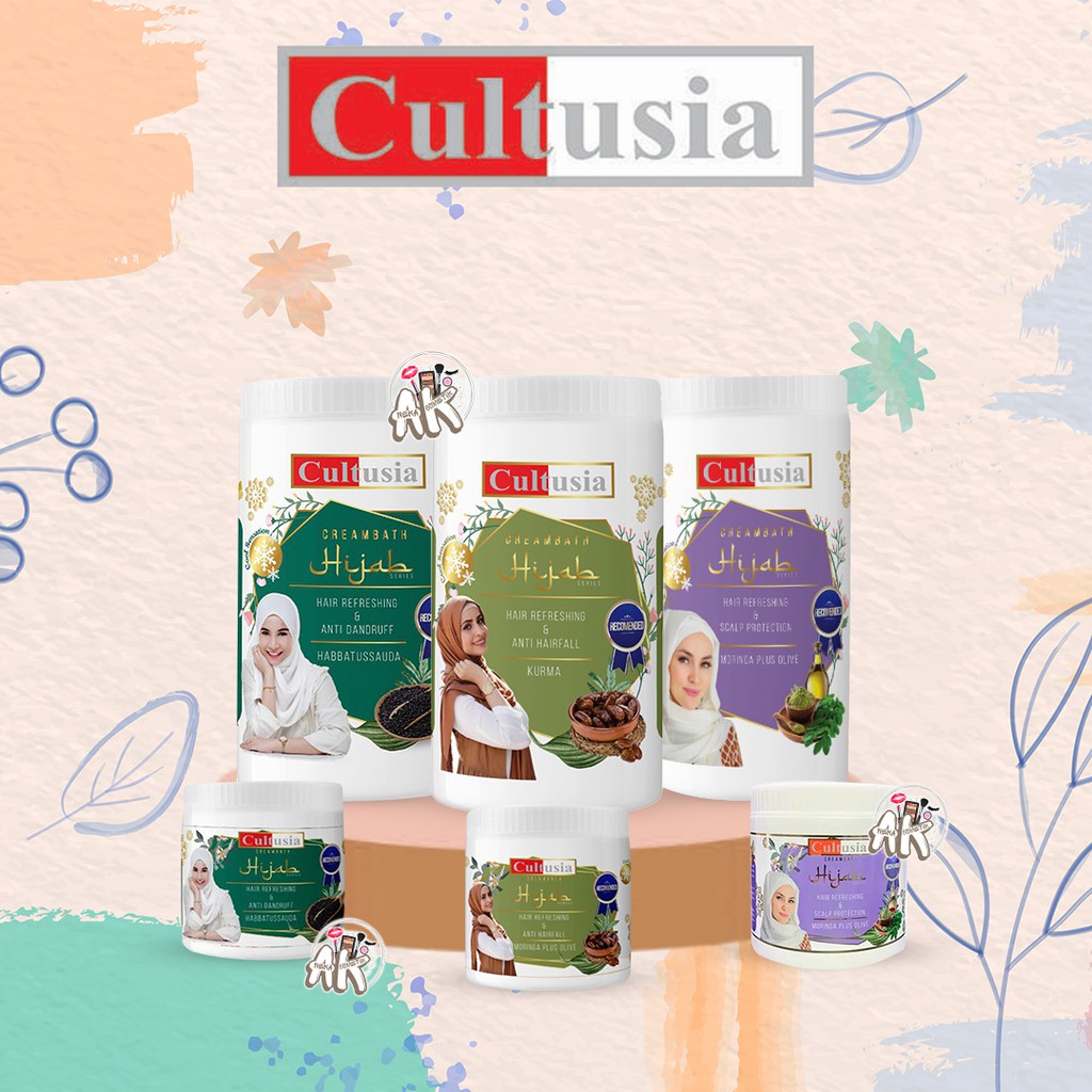 Cultusia Creambath Hijab uk 500ml-1000ml