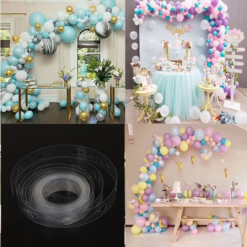 5M Balon Support Chain Balon Chain Arch / Strip Balon Garland