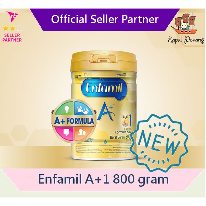 

ENFAMIL A1 800 GRAM SMART LOCK TUB