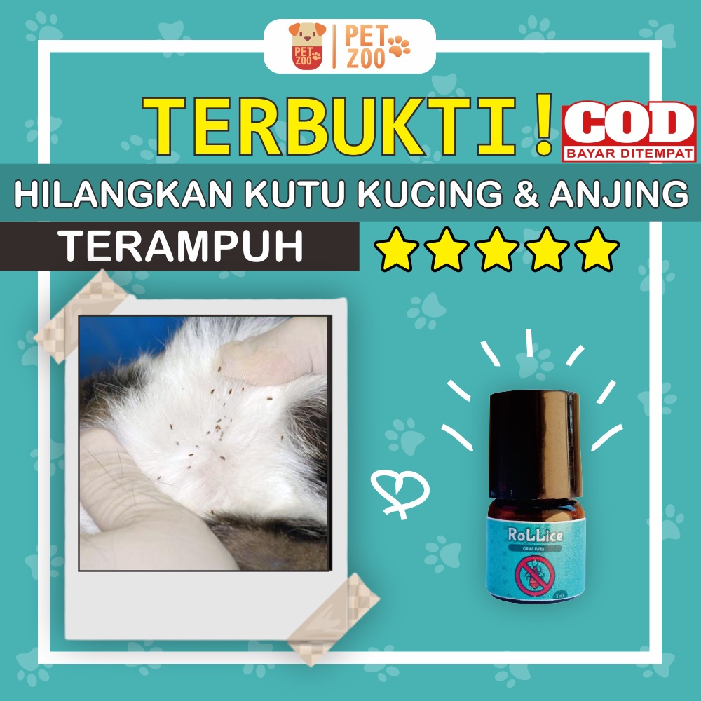 ROLLICE Obat Kutu Kucing Obat Kutu Anjing Obat Tetes Kutu Kucing Kalung Kutu Kucing Bedak Kutu Kucing Sampo Kutu Kucing Obat Kutu Kucing Semprot Obat Anti Kutu Kucing Pembasmi Kutu Kucing Penghilang Kutu Kucing  Spray Kutu Kucing Obat Kutu Kitten