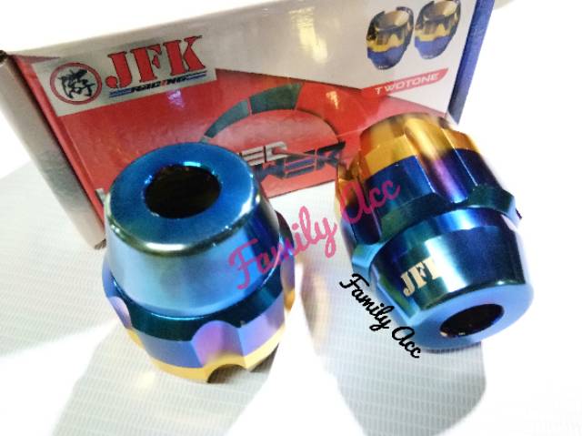 Jalu As Roda CNC Two Tone For Motor Aerox - Nmax - Pcx - Lexi - R15 - R25 - R15 v3 - CB150R