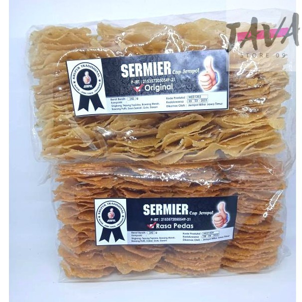 

KERUPUK SERMIER MENTAH CAP JEMPOL