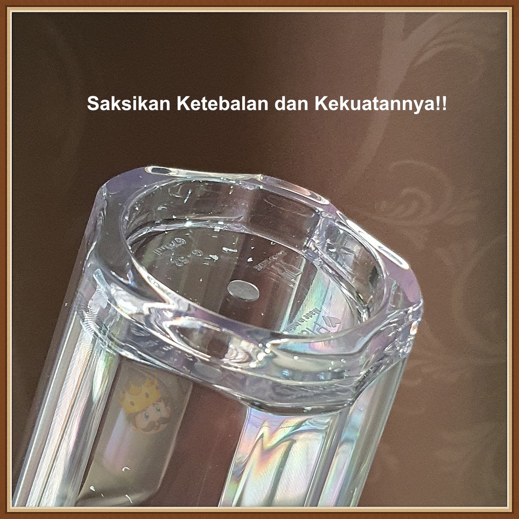 Gelas Plastik Anti Pecah 335ml | Gelas Anti Pecah 335ml | Gelas Cafe