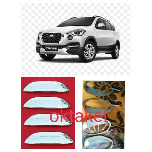 paket outer handle datsun cross activo chrome