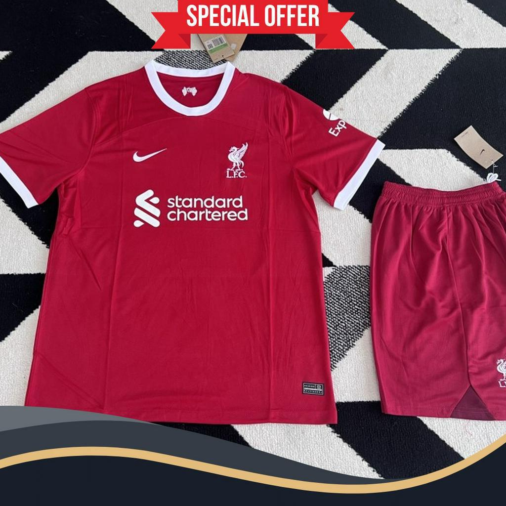KESEMPATAN TERBATAS BAJU BOLA JERSEY BOLA JERSEY LIVERPOOL HOME 223 224 BAJU DAN CELANA
