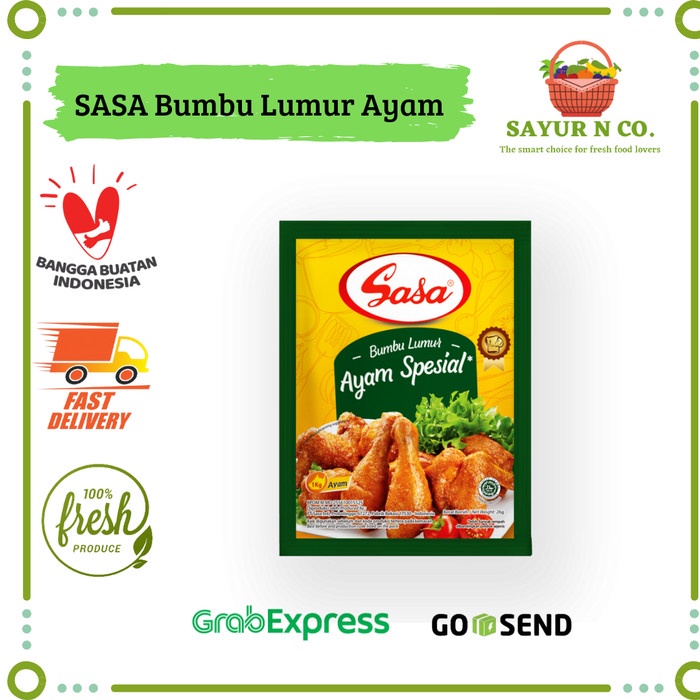 

SASA Bumbu Lumur Ayam Spesial 26gr | Sayur N Co Bekasi