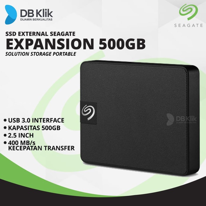 SSD Seagate Expansion 500GB ( SSD External Seagate Expansion 500 GB )