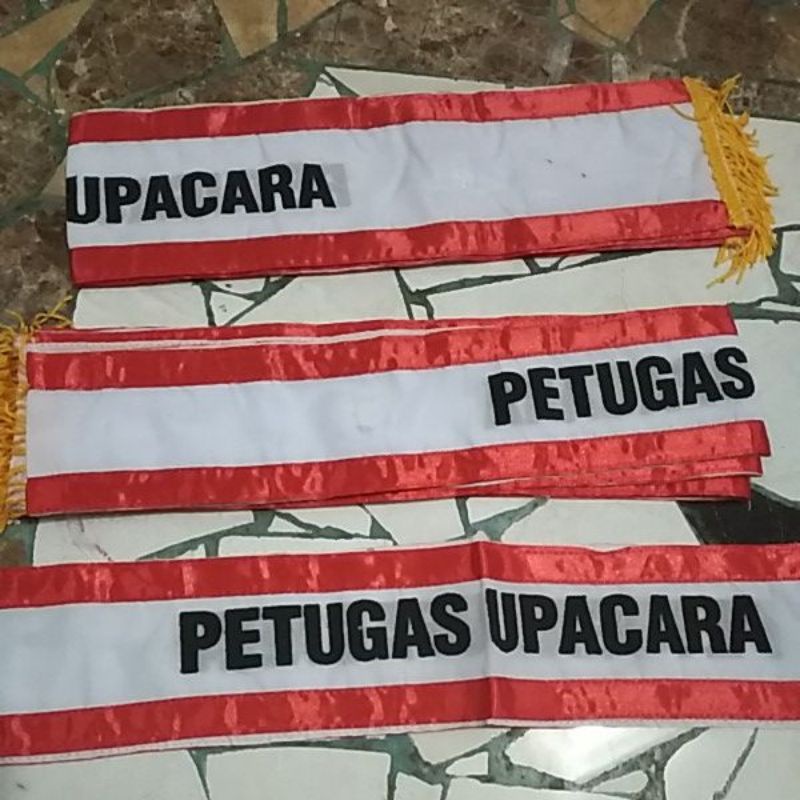 selempang petugas upacara satuan 150cm