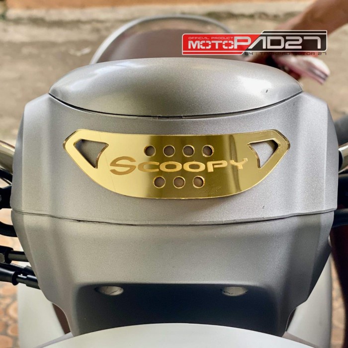 Motopad27 garnish honda scoopy 2020 2021 2022