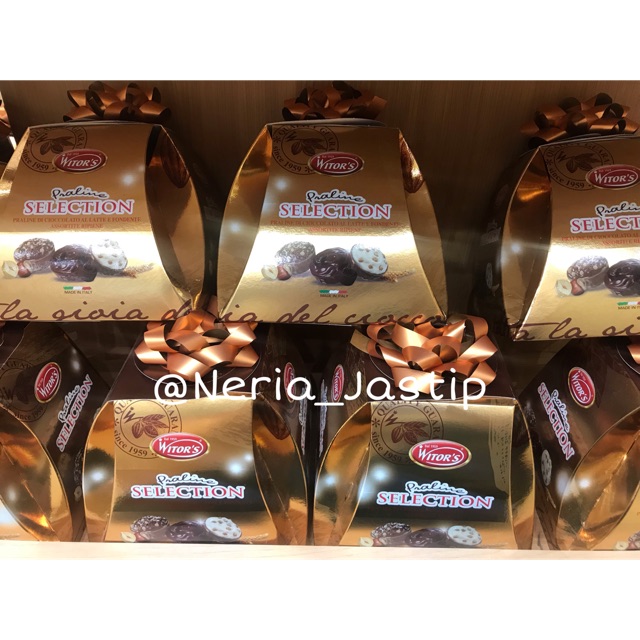 

Coklat Cokelat Witors Witor’s Witor Praline Selection Import Italy Original 300g 300 gram