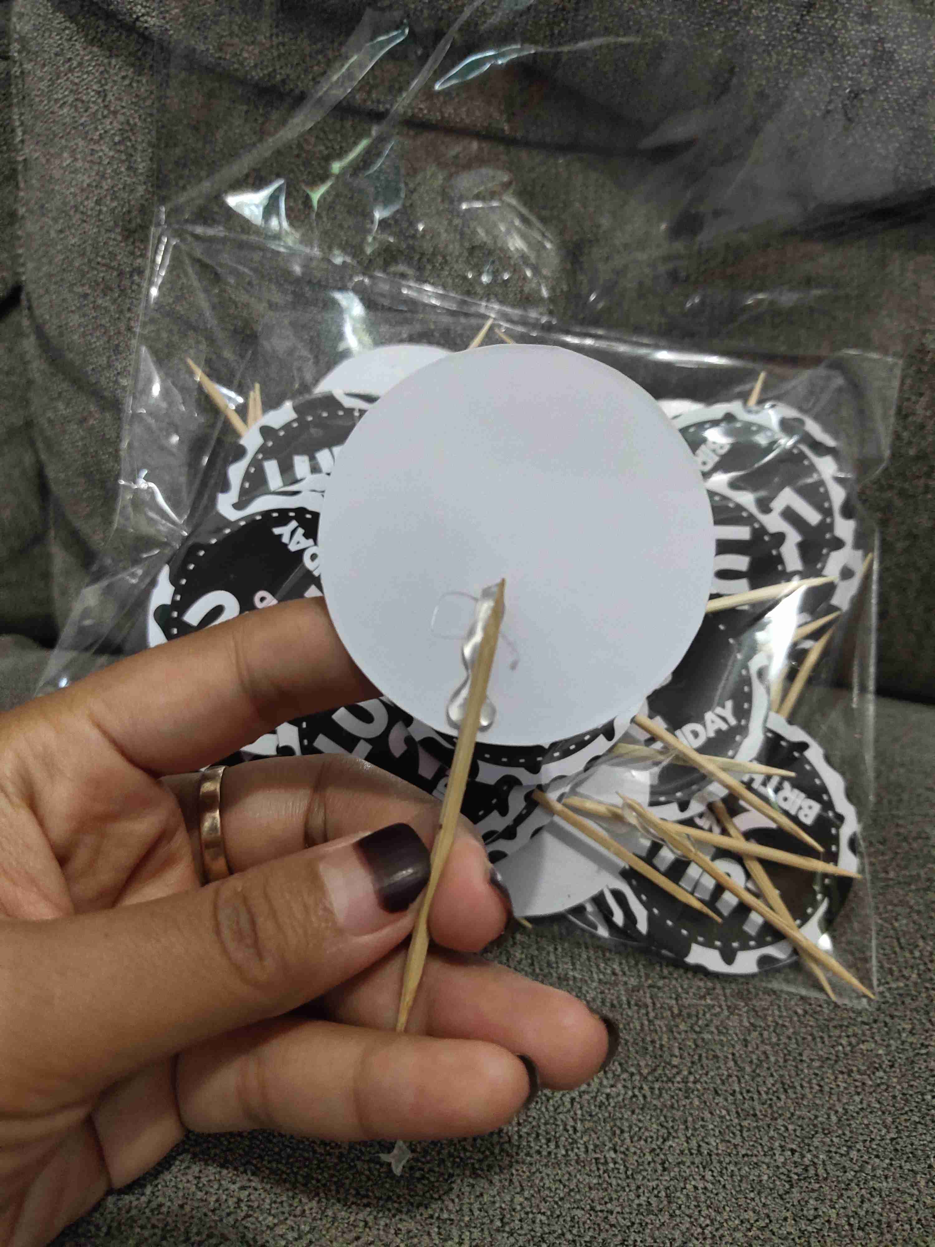 Cupcake Topper Custom - Toothpicks