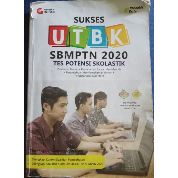 (PRELOVED) GANESHA OPERATION sukses utbk TPS 2020