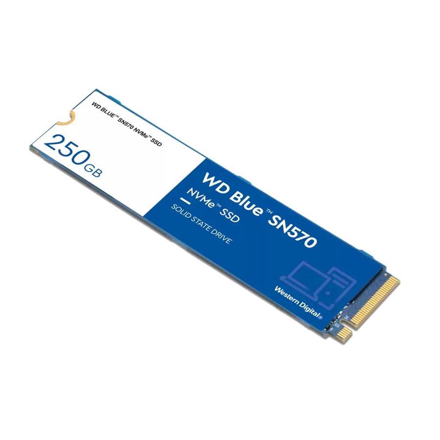 WDC Blue SN570 SSD 250GB M.2 NVMe PCIe Gen 3 x4 / SSD 250GB
