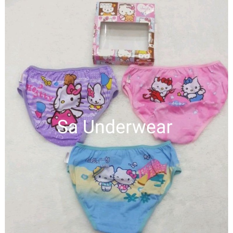 Jessie & Mike Celana Dalam Anak Perempuan Cotton Karakter Size M-XL