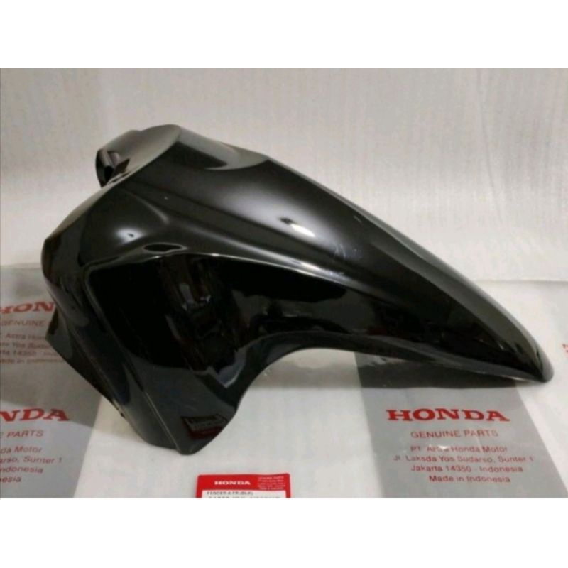 Sepakbor Spakbor Slebor Selebor Depan Honda Supra X 125 Batman 2007-2013 Hitam Original