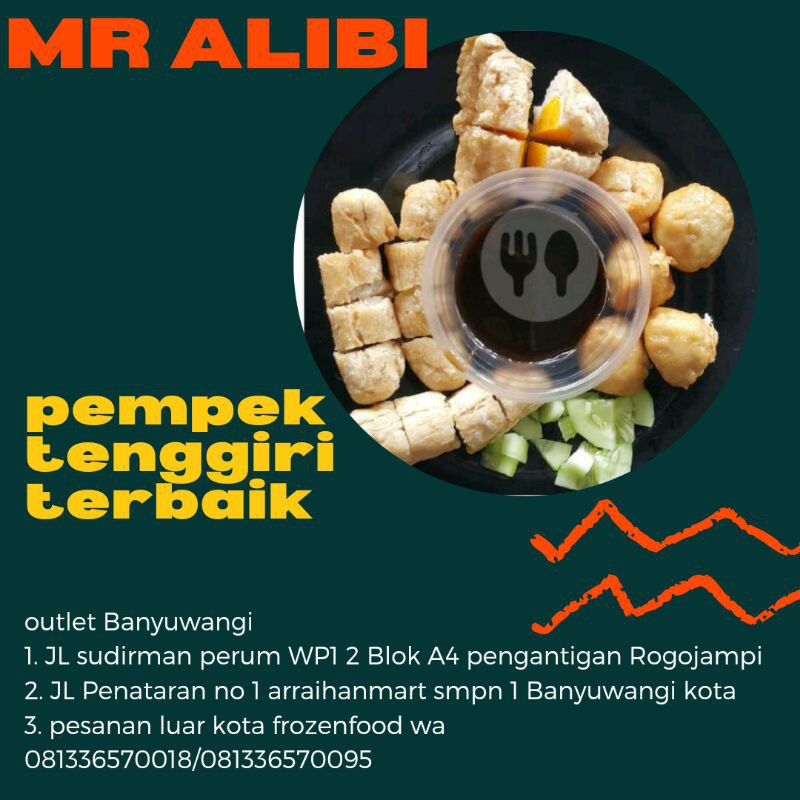 

Pempek Tenggiri Frozen + cuko