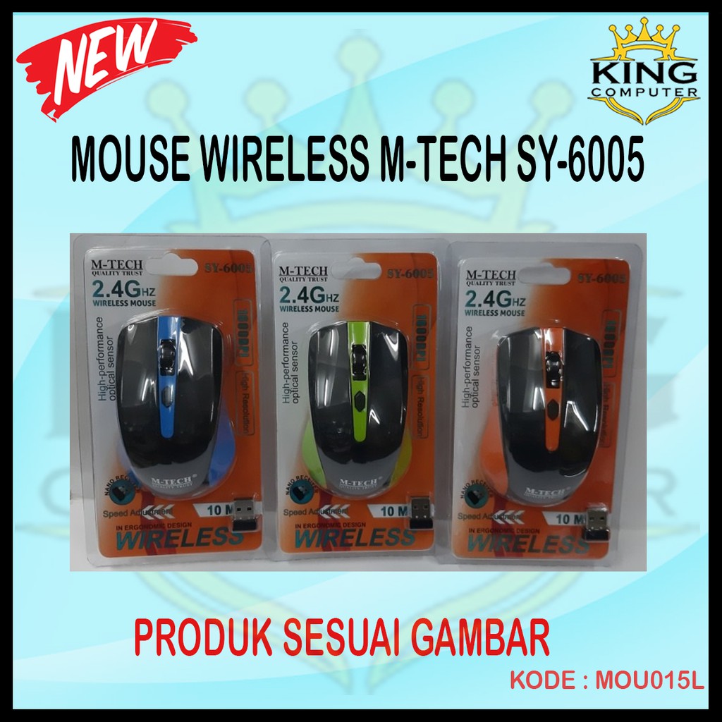 MOUSE WIRELESS M-TECH SY-6005