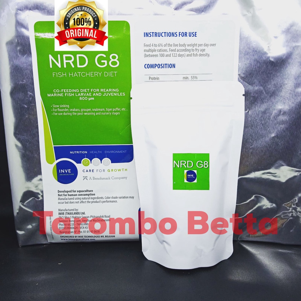 Pelet NRD G8 100 gram - Pellet G 8 Makanan Ikan 100gr 100gram