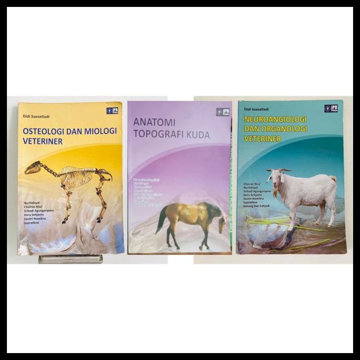 

TERBARUU!! Buku Anatomi Veteriner Osteologi, Neurologi dan Topografi PROMO