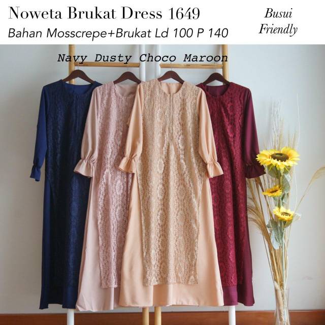 NOWETA BRUKAT DRESS