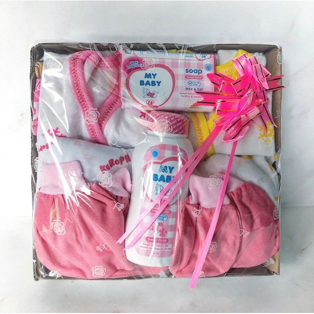 [SET 01]Hampers bayi/baby hampers baju bayi paket hampers parcel/parsel kado bayi lahiran murah