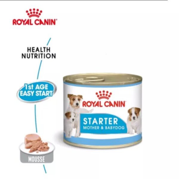 Royal Canin Starter Mousse Mother &amp; Babydog Baby Dog 195gr 195 gr gram