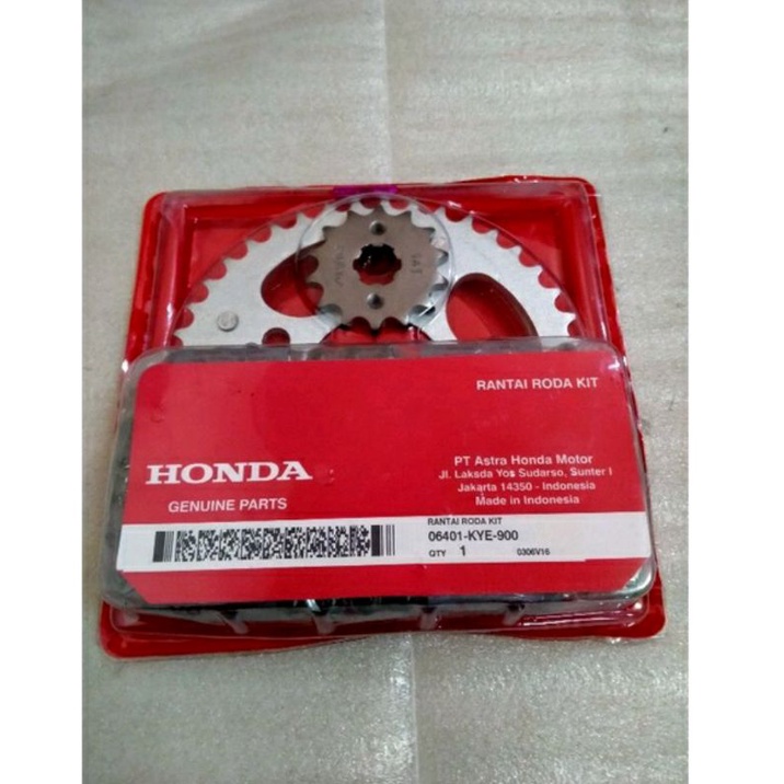 gear set gir set honda megapro new mono KYE