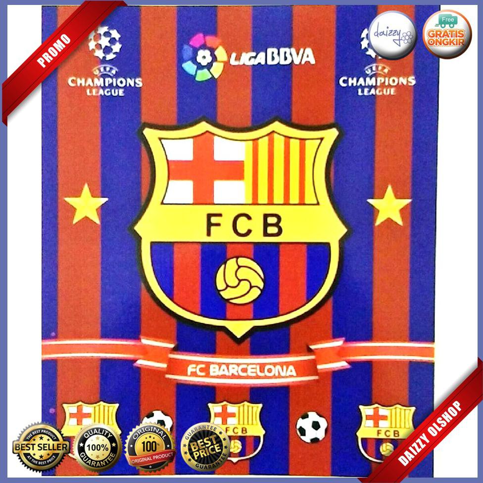 Selimut Bonita 3D Fcb Barca 160X200 Queen Barcelona Klub Bola BMSC653