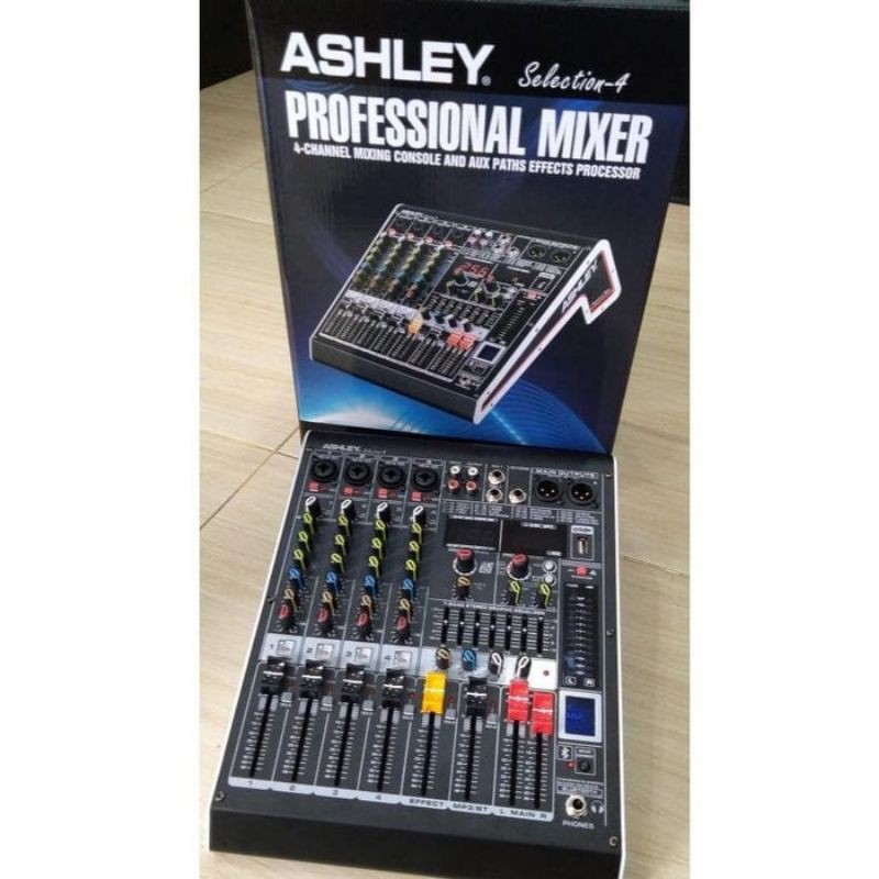 mixer ashley selection-4.usb/bluetooth.original barang baru