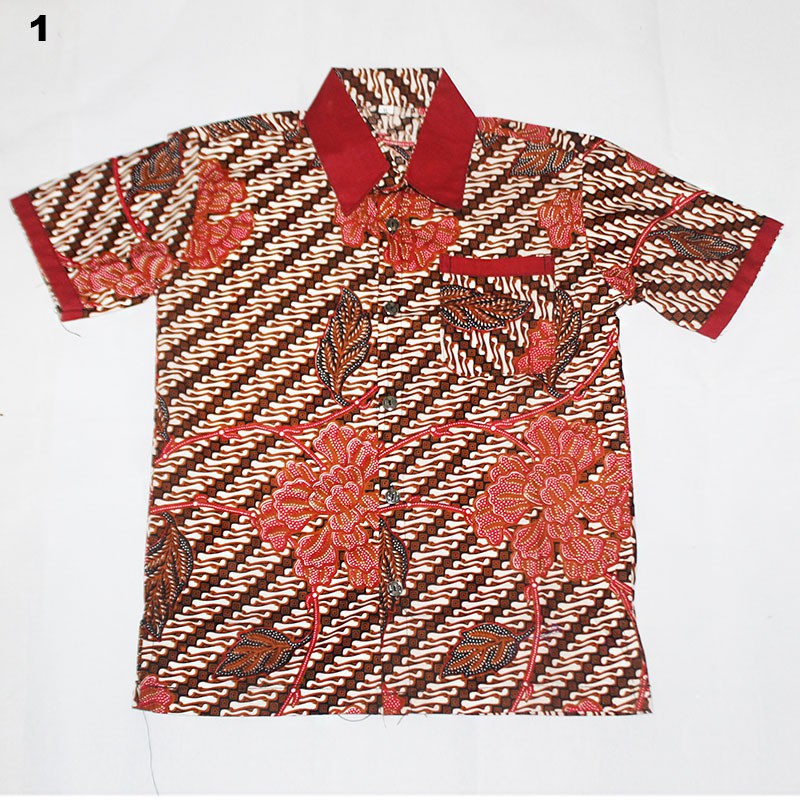 Kemeja Batik- Hem Batik Anak Motif Krisna