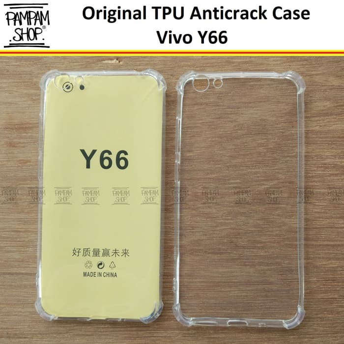 BARU  Case Anti Crack Vivo Y66 Anticrack Ultra Thin Ultrathin Soft TPU Y 66