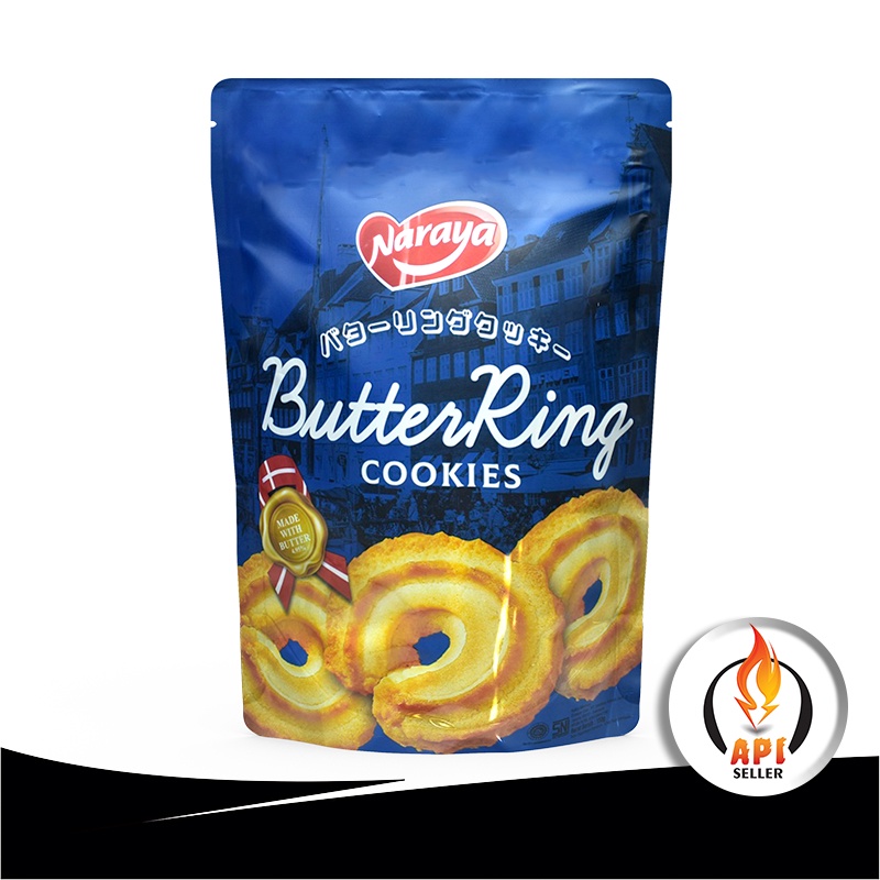 NARAYA BUTTER RING COOKIES 150g