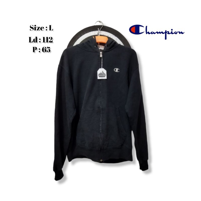 hoodie second champion size l