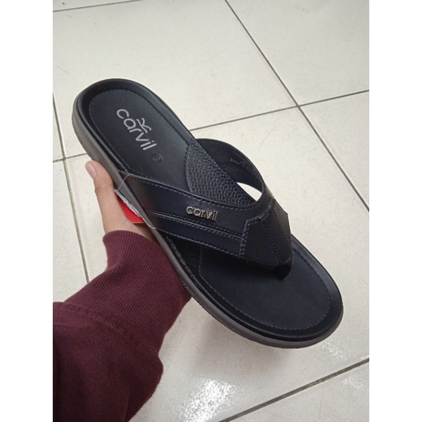 SANDAL CARVIL JACKSEN-01 M BLACK ORIGINAL