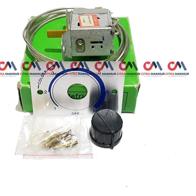 ☎ Thermostat Kulkas ATB Y 134 Y134 suhu showcase cooler 1 2 pintu sanyo sharp TOSHIBA LG ✱