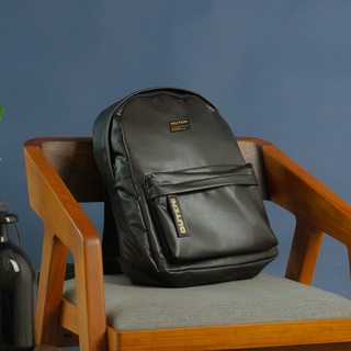 Guteninc - Tas Ransel Kulit Pria Bruce faux leather backpack black