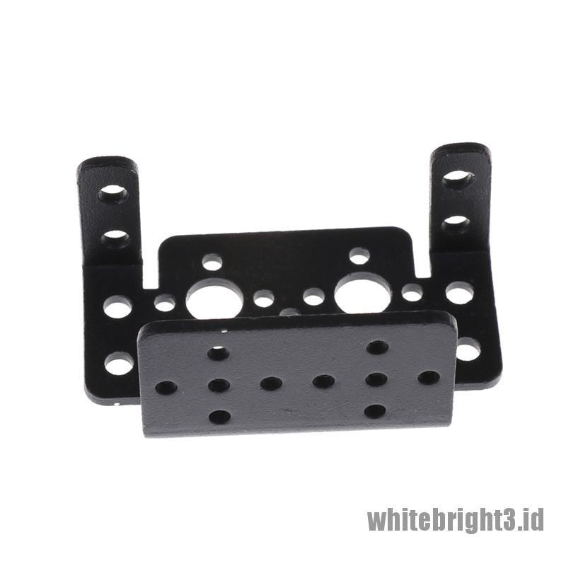 (white3) Braket servo Setir 995 996r Standar Multifungsi Untuk Robot universal